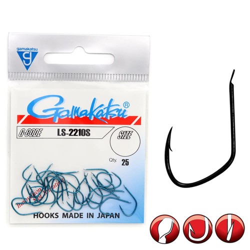Gamakatsu 2210s hooks blue - ls-2210s,