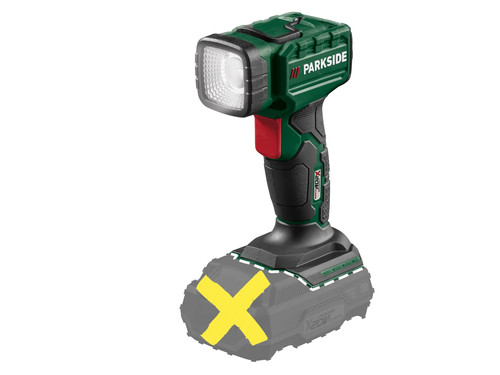 Lampada manuale led batteria - manuale,